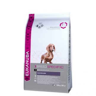 EUKANUBA dry food (kibble) for adult Dachshunds 2,5 Kg