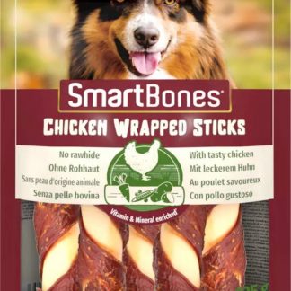 SmartBones Chk. Wrap. Sricks Med 125g 14cm 5 tk