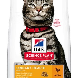 Hill's Science Plan Dry Adult Urinary Health Cat Food with Chicken 300g
