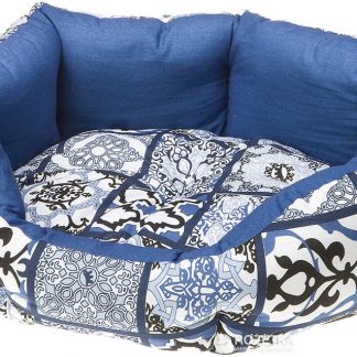 Koera voodi Coccolo 80 cushion helesinine/roosa