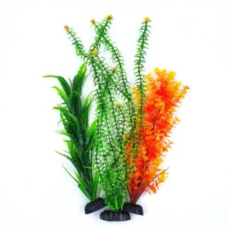 Plastic plant PL-136 3tk