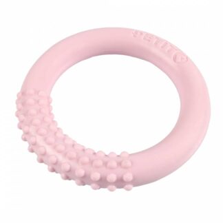 PETIT TEETHING TOY LOLA 10x10cm pink