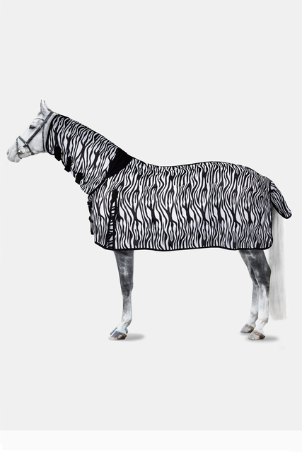 Horze Defender hobuse putukatekk 125 cm, Zebra