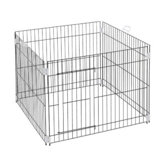 CAGE PEN BLACK DOG TRAINING 64,6X84,4X8CM