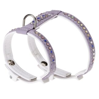 LUX P SM HARNESS WHITE-PURPLE