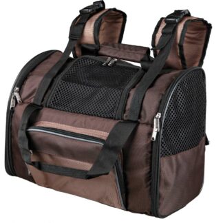 Shiva backpack, 41 × 30 × 21 cm, brown/beige