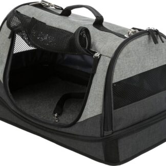 Holly carrier, 30 × 30 × 50 cm, black/grey