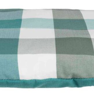 Jerry cushion, oval, 60 × 40 cm, blue/white