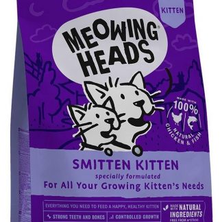 Meowing Heads Smitten Kitten, Chicken 450 g