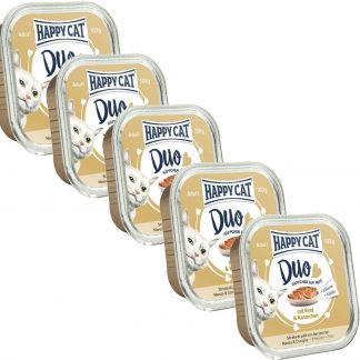Happy Cat Duo Menu - Rind & Kaninchen 100gx12tk