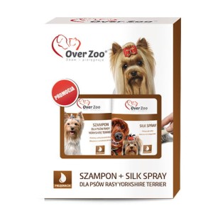 OVER ZOO Zestaw - szampon plus silk spray dla psów rasy Yorkshire Terrier