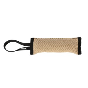 DINGO Gryzak jutowy dla psa z jednym uchwytem - 6x28cm