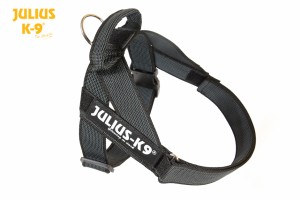 JULIUS K9® Szelki dla psa pasowe roz. 1 czarne