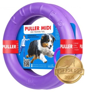PULLER ring dla psa (2 szt) MIDI
