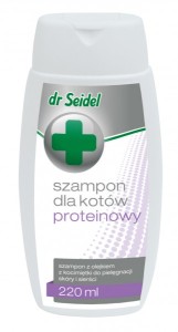 DR SEIDEL Szampon dla kotów proteinowy
