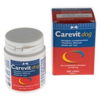 CAREVIT DOG FLACONE 100 COMPRESSE APPETIBILI