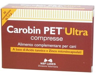 CAROBIN PET ULTRA BLISTER 30 COMPRESSE APPETIBILI