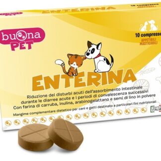 BUONAPET ENTERINA 10 COMPRESSE