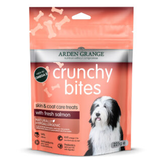 Arden Grange Crunchy Bites with fresh salmon