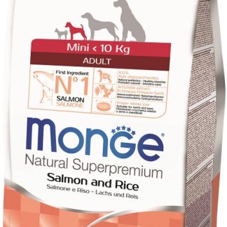 Monge Ns Adult Mini Lachs Und Reis 2,5KG