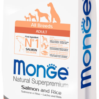 Monge Ns Erwachsener Lachs Und Reis 12KG