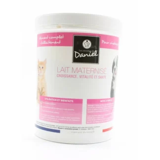 Les recettes de Daniel Lait Maternisé Chatons et Chiots 600g
