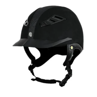 Casque Back On Track EQ3 Lynx Microfibres/Strass
