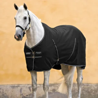 Chemise Horseware Rambo Stable Sheet Noire/Grise