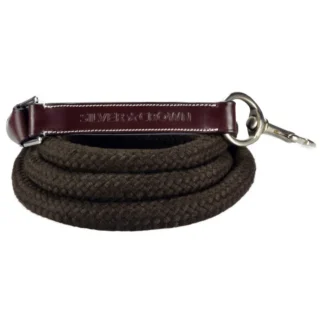 Longe Silver Crown Corde Et Cuir