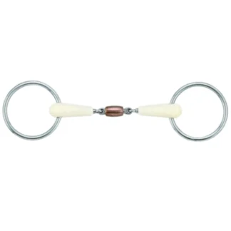 Mors Happy Mouth 2 Anneaux Double Brisure En Cuivre