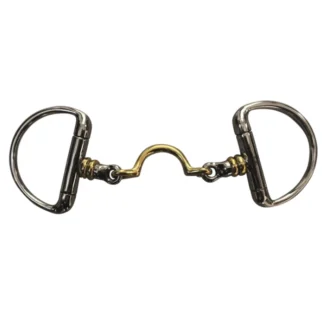 Mors À Olives Jump'In Double Brisure Avec Passage de Langue À Rouleaux