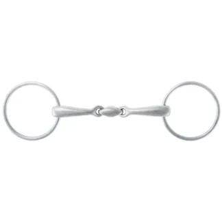 Mors 2 Anneaux Stübben Double Brisure En Acier Inox 2722