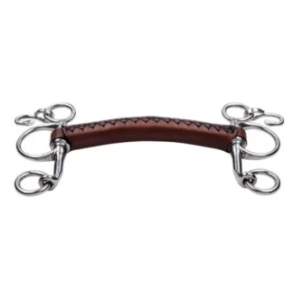 Mors Pelham Trust Petites Branches En Cuir