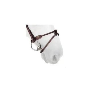 Muserolle Silver Crown Cuir Rond