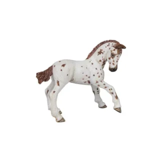 Poulain Appaloosa Noir Papo