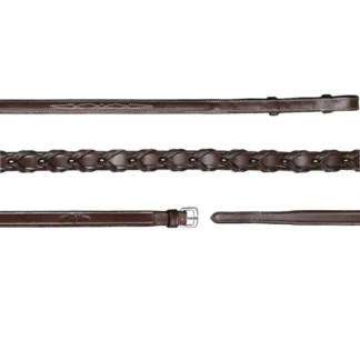 Rênes Dy'on Hunter Tressées Fin Hunter Collection