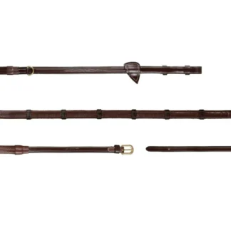 Rênes Howlett Dy'on 1/2 Caoutchouc Avec 7 Arrêtoirs D Collection