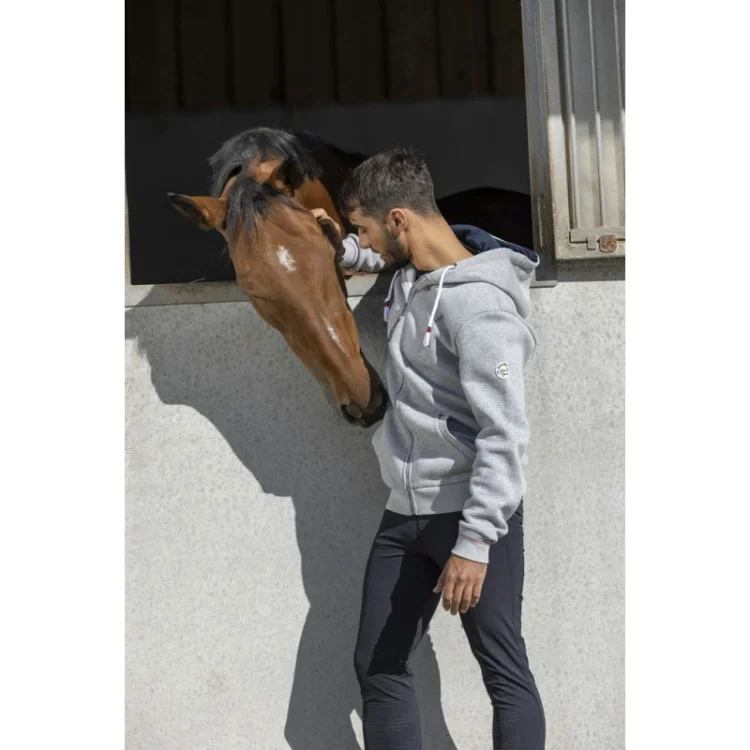 Sweat Zippé Equithème "Nicolas"