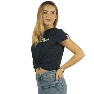 T-shirt Flags & Cup Lamia Femme
