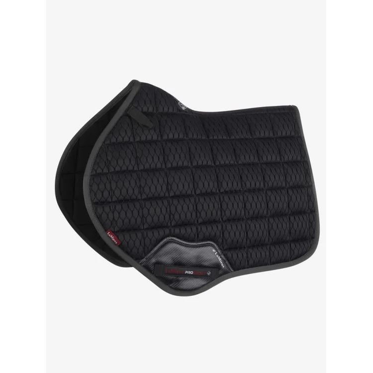Tapis de Selle LeMieux Close Contact Square Carbon Mesh