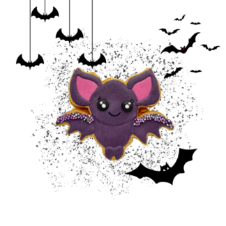 Candy Horse Halloween Cookie Bat