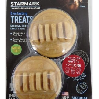 Starmark Everlasting Bacon Dog Dental Chew, Medium