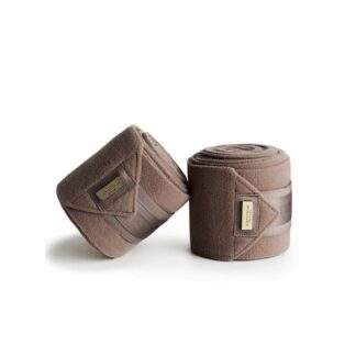 Equestrian Stockholm champagne fleece bandages