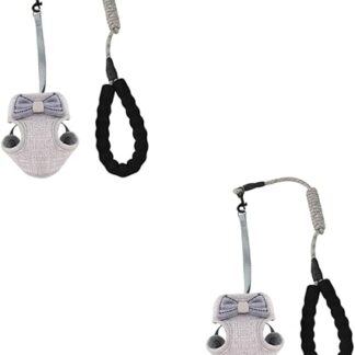 Supvox Pack of 2 Chest Straps for Cats Large Cat Harness Outdoor Harness for Kittens Cat Collars Cat Leash Cat Harnesses Chest Strap for Pets Pet Harness