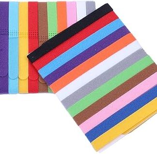 Cat Pet Identification Bands Puppy Collars Puppy 12 ID Colours Dog Pet Collars Vibration Collar for Dogs (Multicoloured, L)