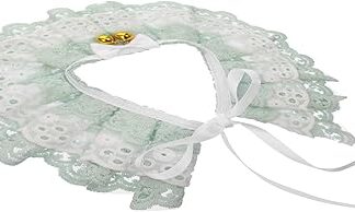 minkissy Pet scarf puppy collars kitten collars lace scarf cat cute collar neck tie dog necklace neckwear collar for puppy cat lace neck tie pet cat lace bell collar cat lace collar the cat