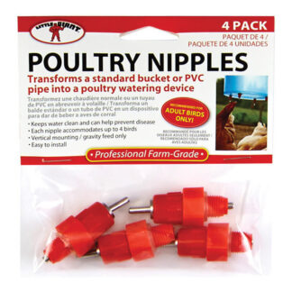 4 Pack Nipples for Hen Hydrator
