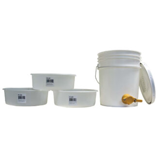 5 Gallon Bottling Pail with Honey Gate, Filter Set, and Lid