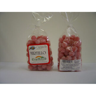 Blueberry drop candies, 125 g