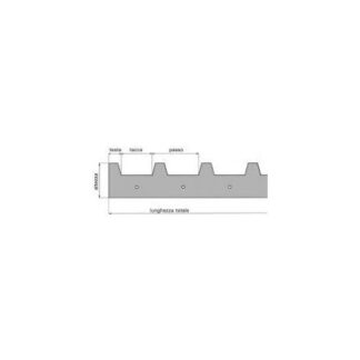 Frame spacer for 9 frames, 383 mm